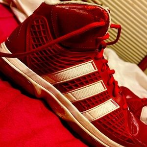 AdiPower Howard Basketball Men's Shoes G20280 Red/White